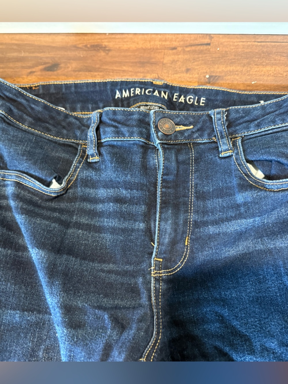 American Eagle Dark Blue Jeggings